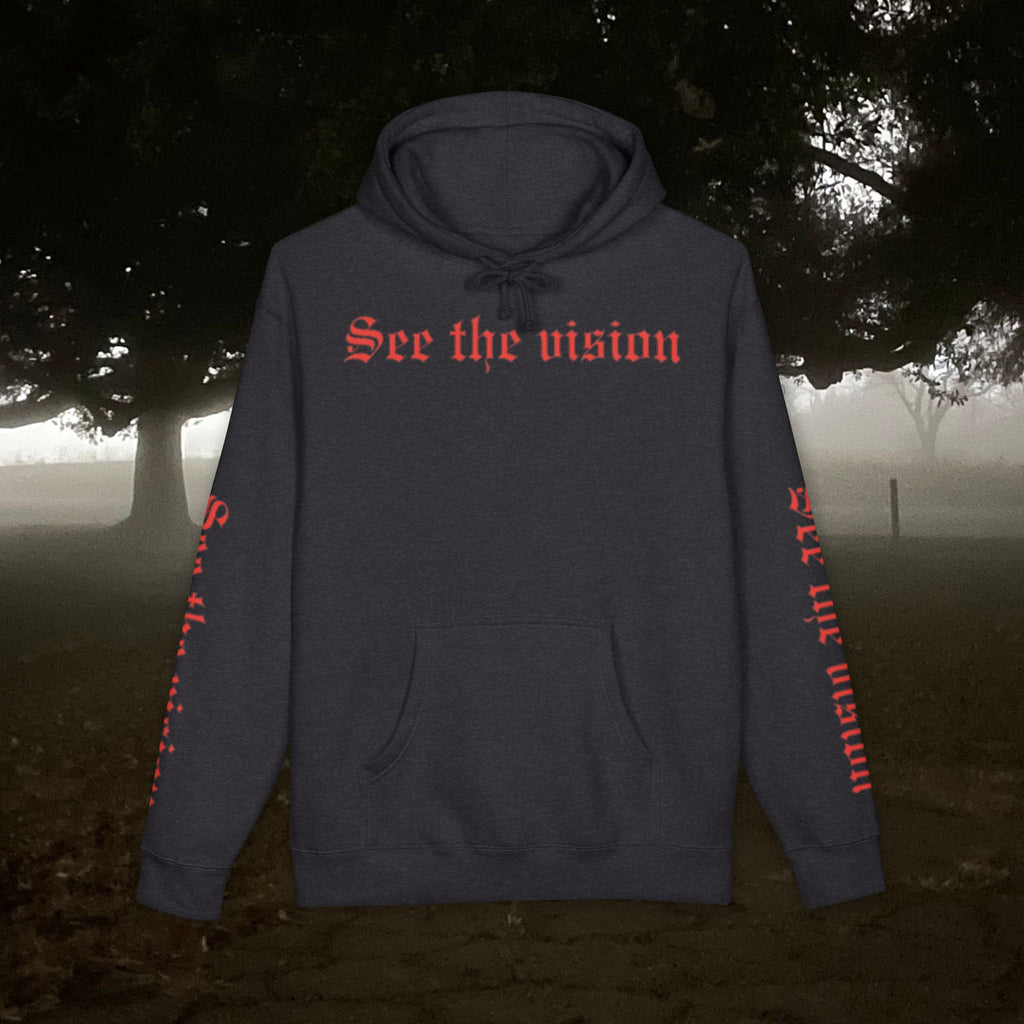 See The Vision Hoodie — Gothic Tarot Graphic Pullover