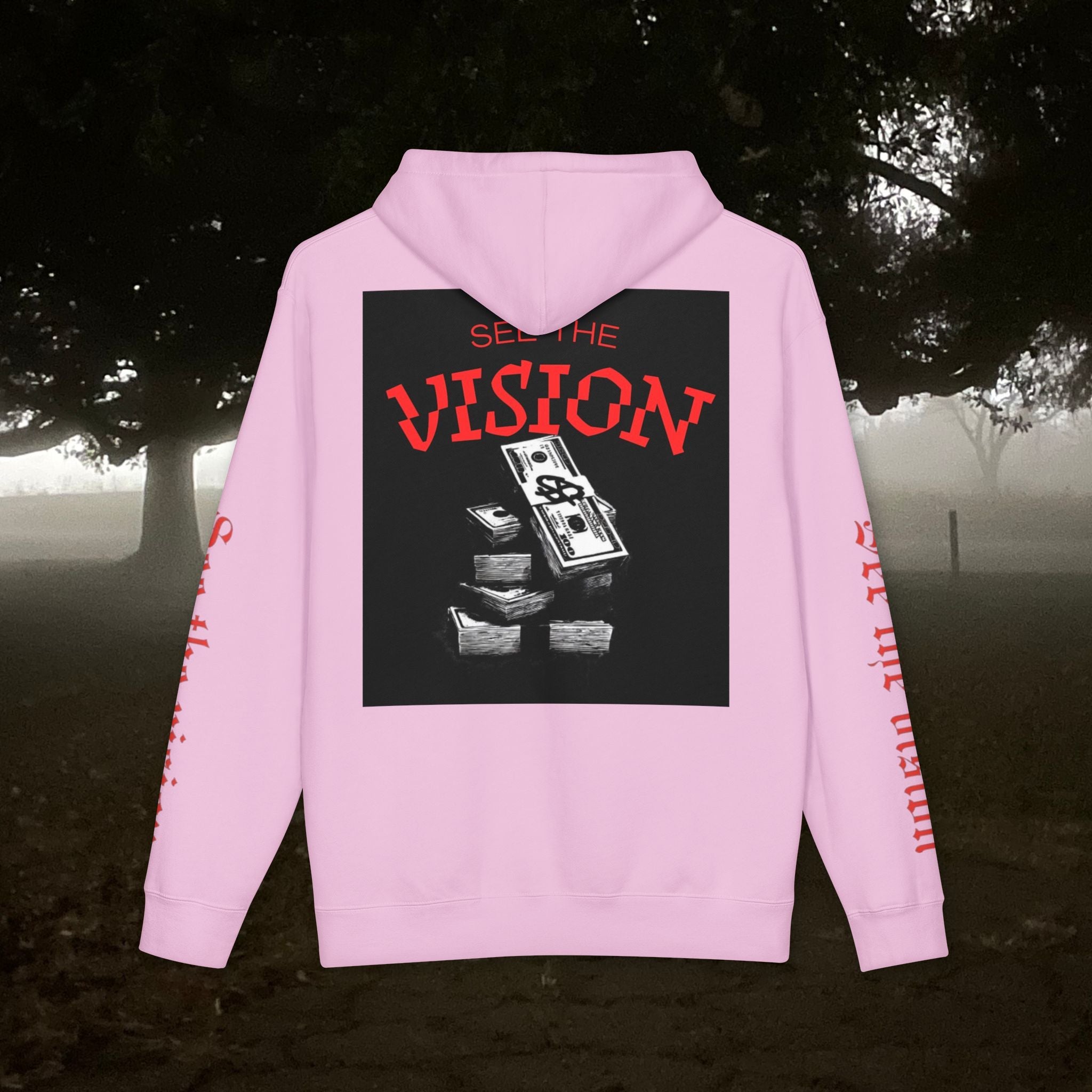 See The Vision Hoodie — Gothic Tarot Graphic Pullover