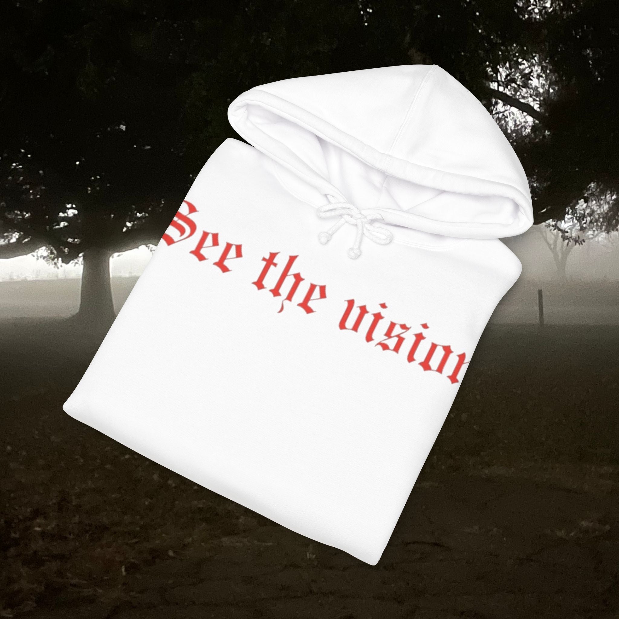 See The Vision Hoodie — Gothic Tarot Graphic Pullover