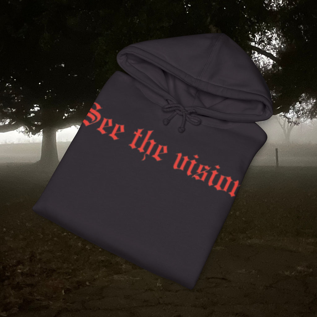 See The Vision Hoodie — Gothic Tarot Graphic Pullover