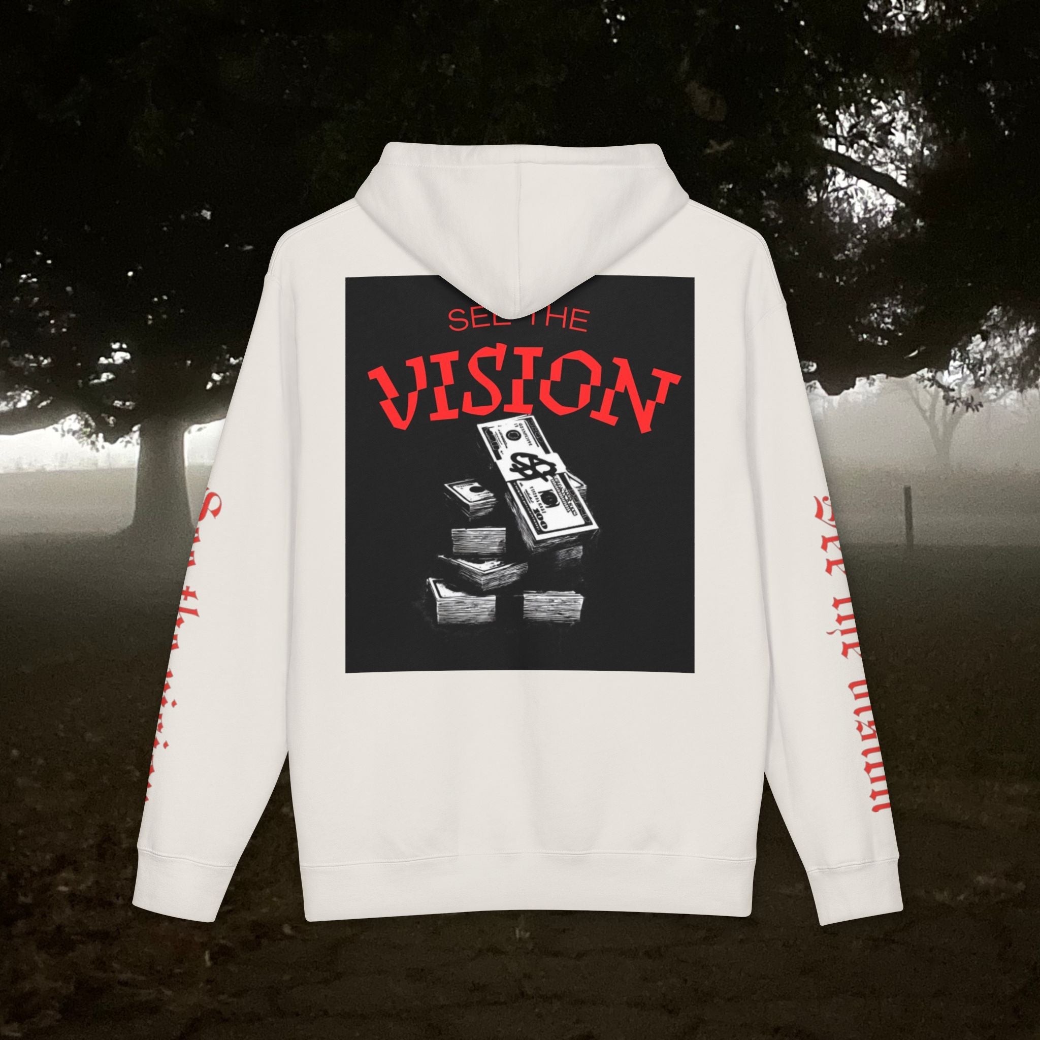 See The Vision Hoodie — Gothic Tarot Graphic Pullover