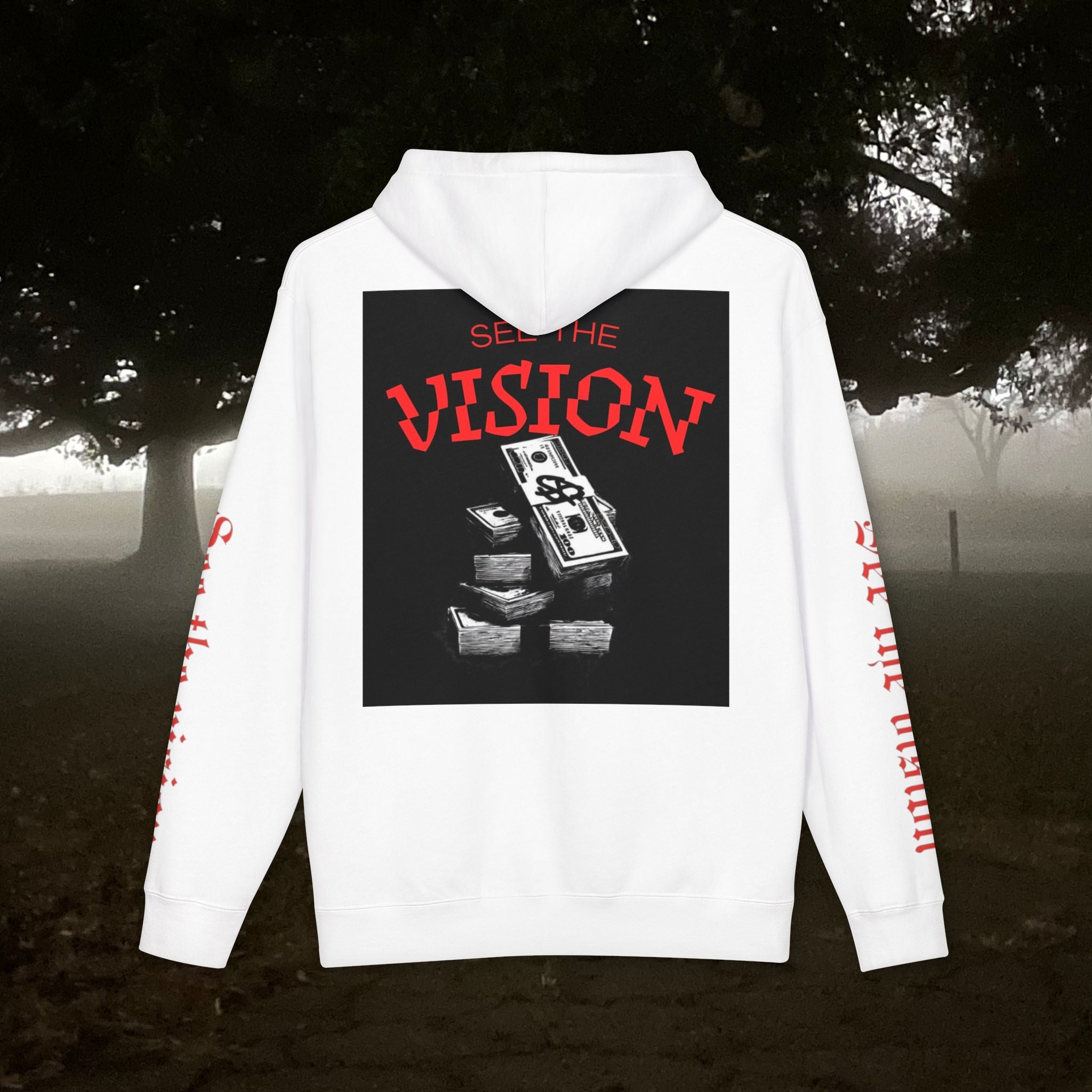 See The Vision Hoodie — Gothic Tarot Graphic Pullover